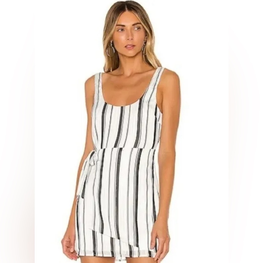 House of Harlow striped mini dress